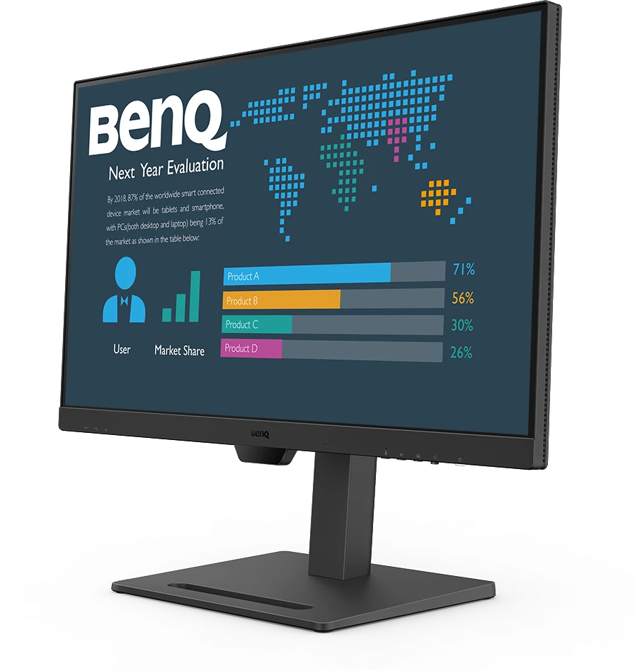 BenQ 27 colių ergonomiškas verslo monitorius su akių apsauga