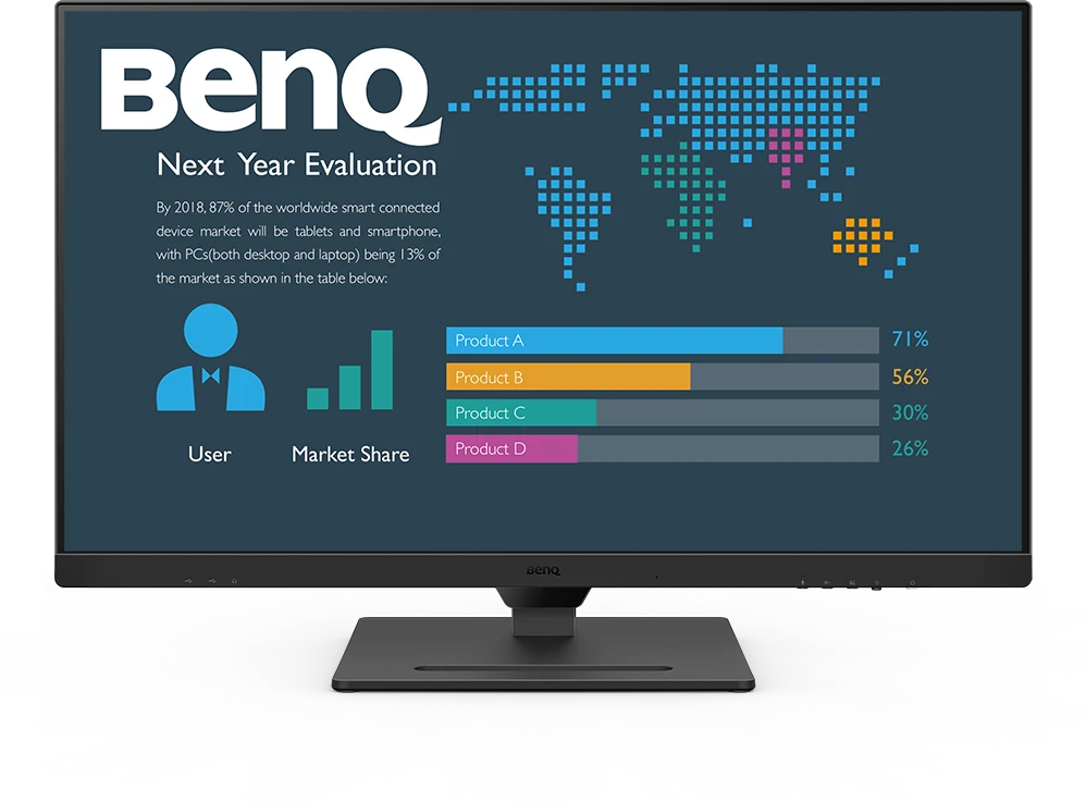Monitorius BENQ BL3290QT 31,5 colio WQHD IPS 16:9 5ms 350cd/m2 HDMI DP USB matinis juodas