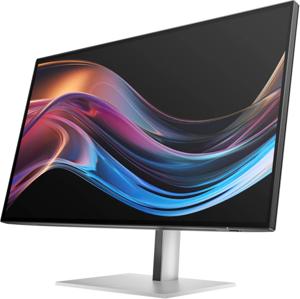 Hewlett Packard (HP) HP 732pk Series 7 Pro 4K TB4 įkrovimo monitorius - 31.5" 3840x2160 UHD 400 nitų 60Hz AG, IPS Juodas HDR 400, USB-C (100W/15W)/HDMI/DisplayPort Daisy-Chain, 4x USB-A, RJ-45 LAN, reguliuojamo aukščio/pakreipimo/pasukimo/sukimosi, 3 metai (pakeičia Z32k G3)