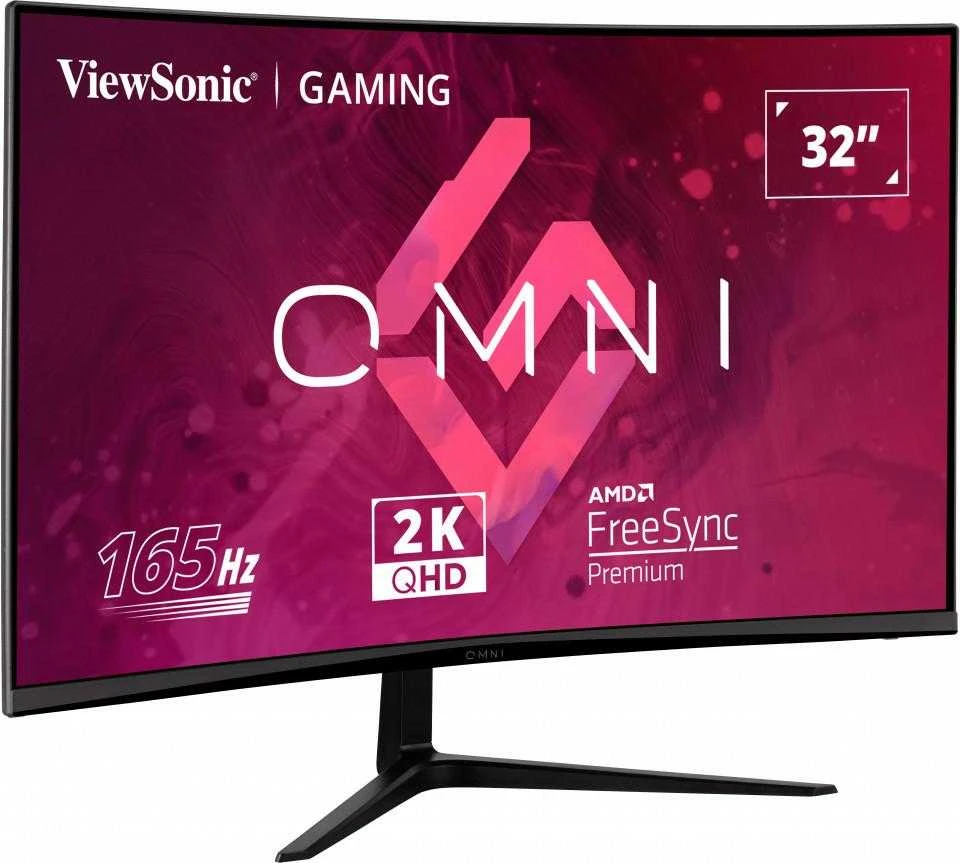 Monitorius ViewSonic VX3218C-2K – 32 colių | VA | QHD | 1 ms | 165 Hz