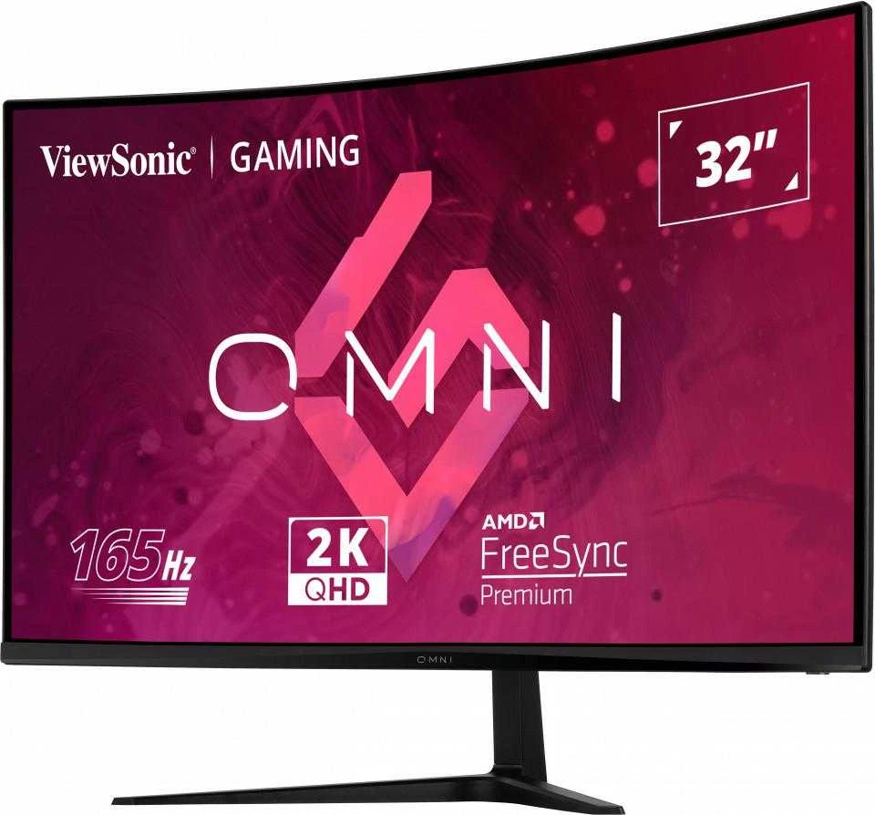 Monitorius ViewSonic VX3218C-2K – 32 colių | VA | QHD | 1 ms | 165 Hz