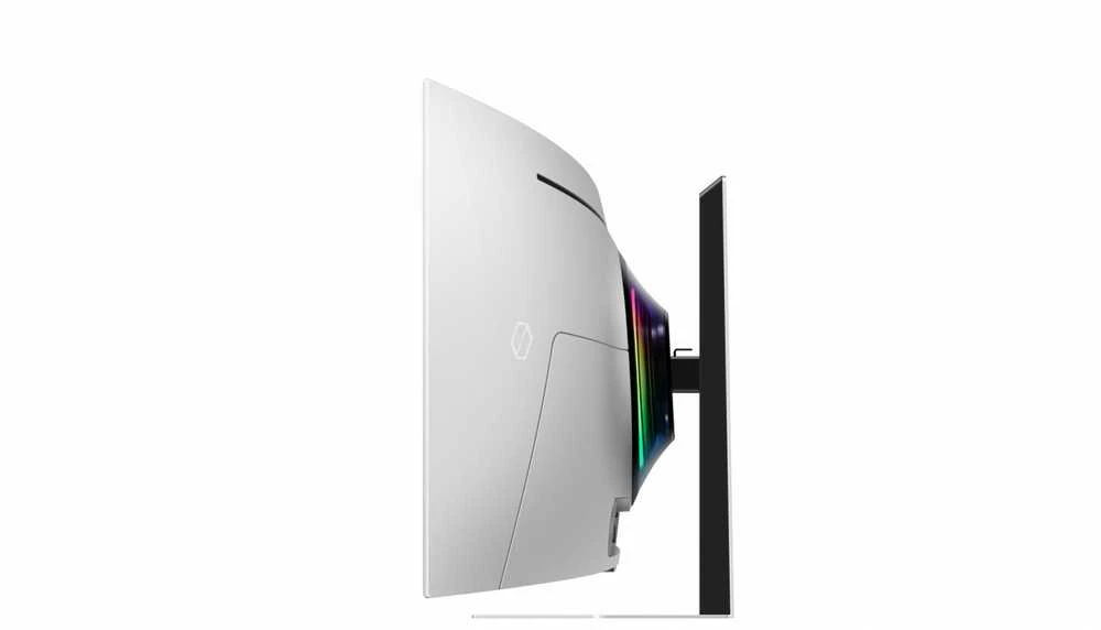 Samsung | Odyssey OLED G9 G95SC Monitorius | LS49CG950SUXDU | 49 " | QHD | 32:9 | 240 Hz | 0.03 ms | 5120 x 1440 | 250 cd/m² | HDMI jungtys quantity 1 | Sidabrinis