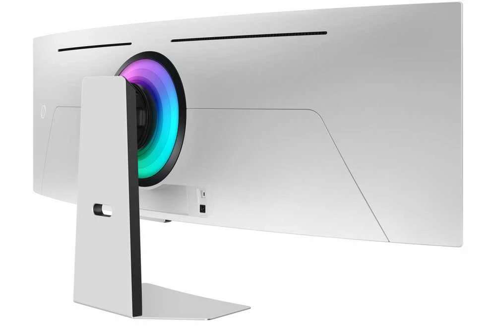Samsung | Odyssey OLED G9 G95SC Monitorius | LS49CG950SUXDU | 49 " | QHD | 32:9 | 240 Hz | 0.03 ms | 5120 x 1440 | 250 cd/m² | HDMI jungtys quantity 1 | Sidabrinis