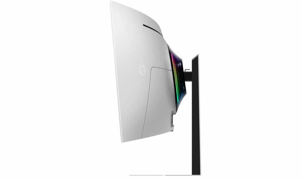 Samsung | Odyssey OLED G9 G95SC Monitorius | LS49CG950SUXDU | 49 " | QHD | 32:9 | 240 Hz | 0.03 ms | 5120 x 1440 | 250 cd/m² | HDMI jungtys quantity 1 | Sidabrinis
