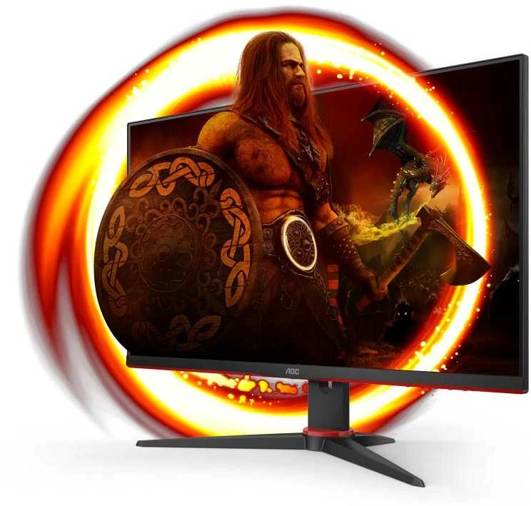 Monitorius AOC 24G2SPAE/BK, 23.8", IPS, FHD (1920x1080), 165 Hz, 1 ms, Freesync Premium, Juodos spalvos