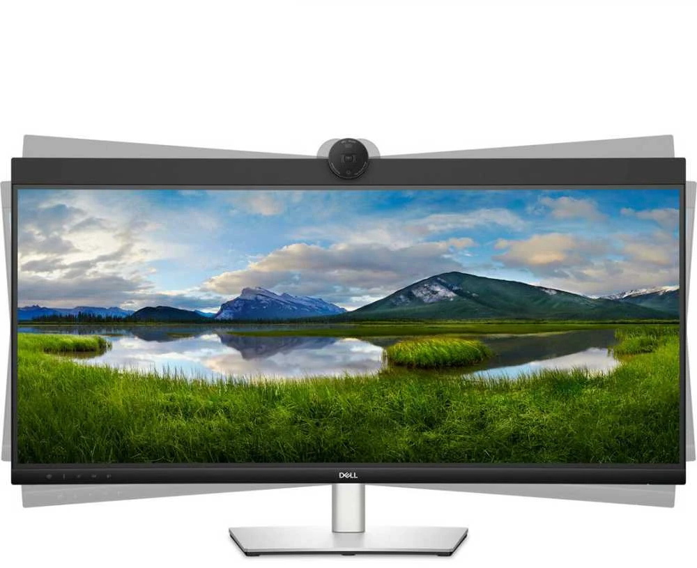 Dell Pro 34 Plus P3424WEB vaizdo konferencijų monitorius, 34" IPS WQHD