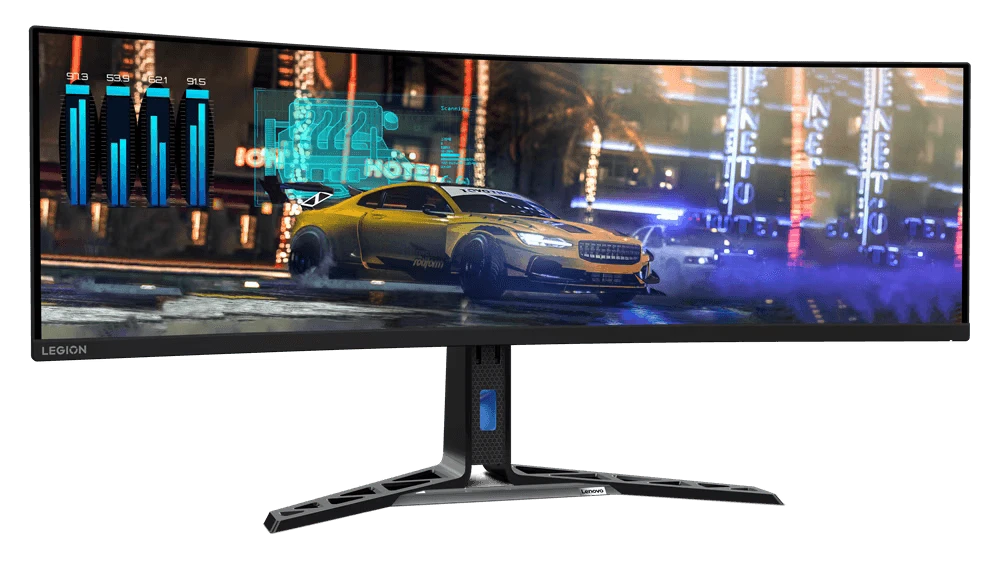 Žaidimų monitorius LENOVO LEGION R45w-30 / 44.5" / Dual QHD (5120x1440) / 1500R / WLED VA / 170 Hz / 1 ms