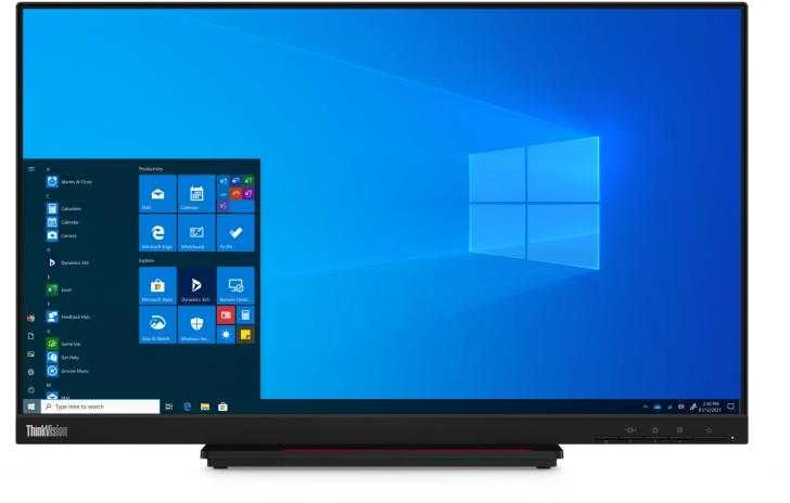 Monitorius - Lenovo ThinkVision T24t-20 24" IPS Jutiklinis Ekranas 1920x1080 USB-C