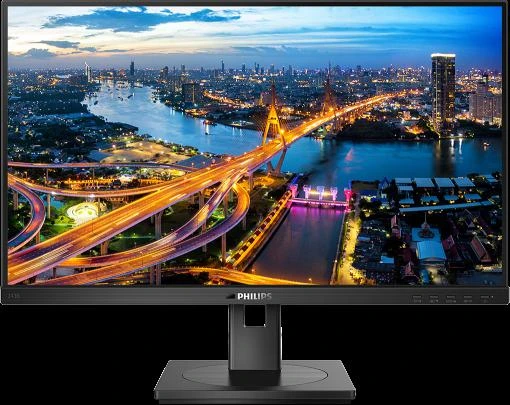 Monitorius Philips 243B1/00 23,8", Juodos spalvos