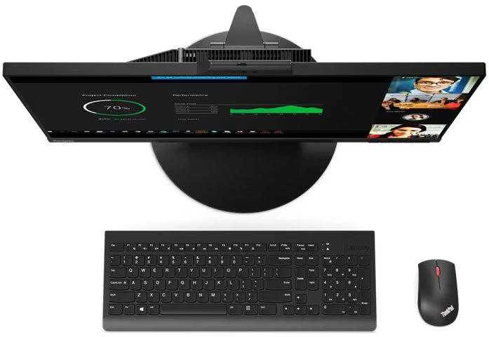 Lenovo | Monitorius | ThinkCentre Tiny In One | 27 " | IPS | QHD | 16:9 | 60 Hz | 14 ms | 2560 x 1440 | 350 cd/m² | HDMI jungtys quantity 1 | Juodas | Garantija 36 mėn.
