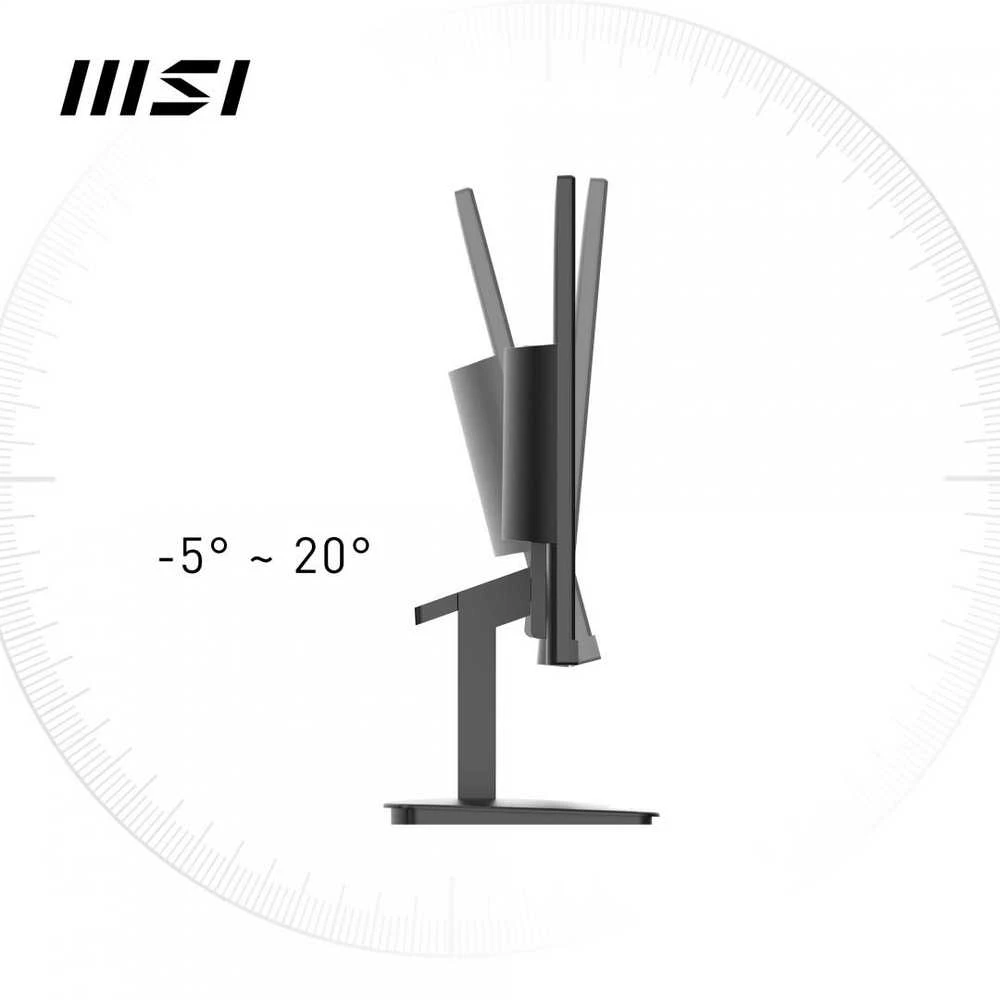 Monitorius MSI PRO MP2412 / 23.8" / VA /1920 x 1080 (FHD)/16:9/ 100 Hz /300 cd/m2/ 4 ms / Juodas