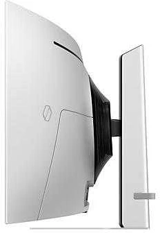 Monitorius Samsung LS49DG910SUXEN Odyssey G9 G91SD | 49 " | OLED | 32:9 | 144 Hz | 0.03 ms | 5120 x 1440 pikselių | 250 cd/m² | HDMI jungtys quantity 1 | Sidabrinis