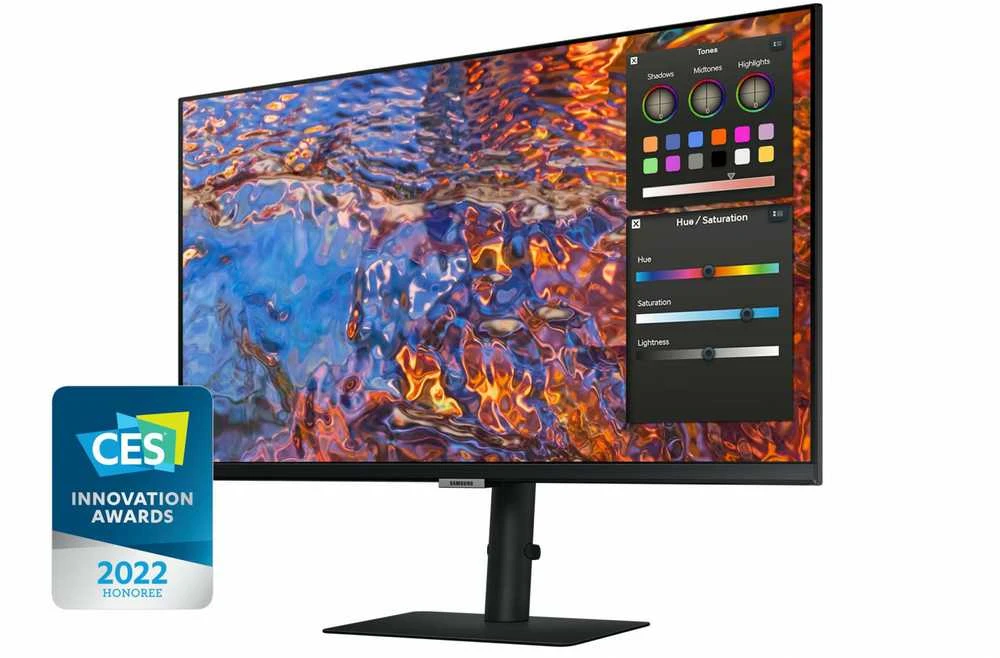 Monitorius Samsung S80PB LED ekranas 68,6 cm (27 colių) 3840 x 2160 pikselių 4K Ultra HD Juodas