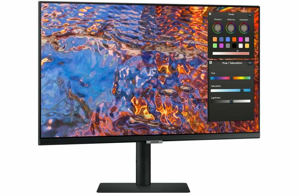 Monitorius Samsung S80PB LED ekranas 68,6 cm (27 colių) 3840 x 2160 pikselių 4K Ultra HD Juodas
