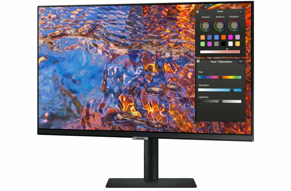 Monitorius Samsung S80PB LED ekranas 68,6 cm (27 colių) 3840 x 2160 pikselių 4K Ultra HD Juodas