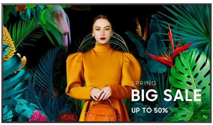 Monitorius SAMSUNG 65" QM65C UHD 500 NITS 24/7 SOC WIFI