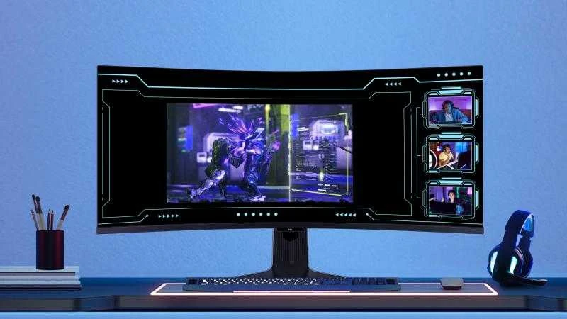Monitorius TCL 34" 34R83Q, Išlinkis: 1500R, Įstrižainė (coliai): 34, Įstrižainė (cm): 86, Kraštinių santykis: 21:9, Ekranas: QD-Mini LED, Raiška: 3440x1440, Atnaujinimo dažnis: 170 Hz, Atsako laikas (GtG): 1 ms, Ryškumas (maks.): 1600 cd/m², Kontrastas (statinis): 4000:1, Matymo kampas: 178/178, Spalvų gama: DCI-P3
