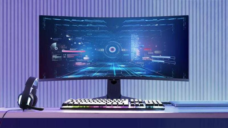 Monitorius TCL 34" 34R83Q, Išlinkis: 1500R, Įstrižainė (coliai): 34, Įstrižainė (cm): 86, Kraštinių santykis: 21:9, Ekranas: QD-Mini LED, Raiška: 3440x1440, Atnaujinimo dažnis: 170 Hz, Atsako laikas (GtG): 1 ms, Ryškumas (maks.): 1600 cd/m², Kontrastas (statinis): 4000:1, Matymo kampas: 178/178, Spalvų gama: DCI-P3