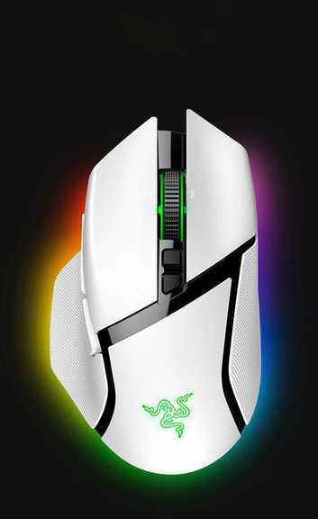 Razer | Basilisk V3 Pro | Wireless | Pelė žaidimams | Bluetooth | Baltas | Yes