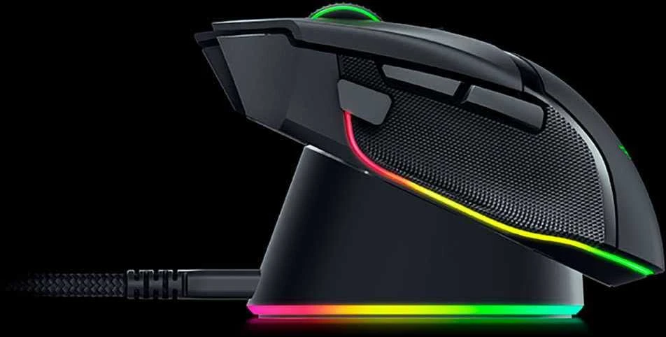 Razer | Pelė Dock Pro + Wireless Charging Puck Bundle | Wireless | USB | Juodas | Yes