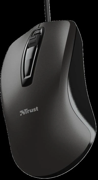 „Trust Carve“ pelė biurui, skirta abiem rankoms, USB A tipo optinis, 1200 DPI