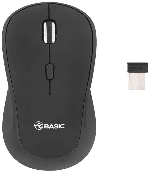 Juoda belaidė pelė Tellur Basic Regular