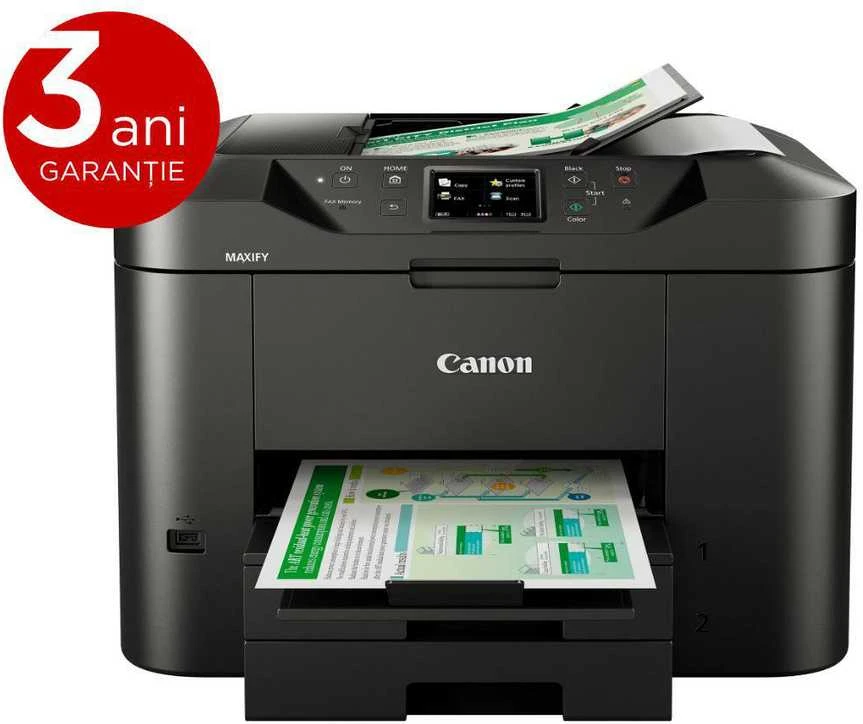 Spausdintuvas Canon MAXIFY MB2750 | Inkjet | Spalvotas | All-in-one | A4 | Wi-Fi | Juodas