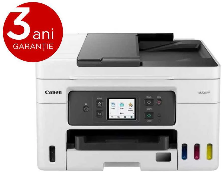 Spausdintuvas rašalinis Canon MAXIFY GX4050 MFP Spalv. refillable A4 350lap 33.6Kbps USB2.0 LAN WiFi