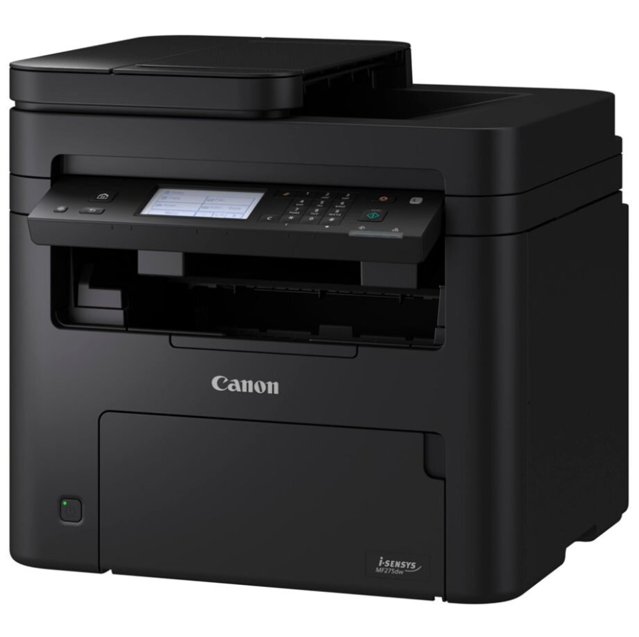 CANON i-SENSYS MF275dw daugiafunkcis nespalvotas lazerinis spausdintuvas, A4, 210 x 297 mm, A4, 29 psl./min., kopijavimas, 29 psl./min., spausdinimas, 150 lapų, USB 2.0, LAN, „Wi-Fi“.