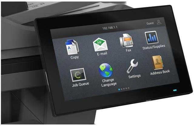 Spausdintuvas Lexmark MX632adwe | Mono | lazerinis | Wi-Fi | Maximum ISO A-series paper size A4 | Juodas/Baltas