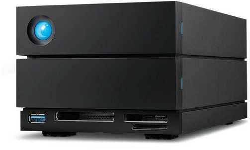 Kietasis diskas LaCie 2big Dock V2 USB-C 40TB Thunderbolt 3 USB 3.2