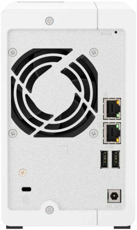 QNAP 2 skyrių 2,5 GbE NAS su integruotu NPU | TS-216G | ARM 4 branduolių | Cortex-A55 | Procesoriaus dažnis 2,0 GHz | 4 GB
