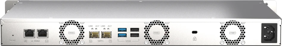 Serveris QNAP | 4 skyrių NAS | TS-435XeU-4G | Iki 4 HDD / SSD karšto pakeitimo | Marvell OCTEON TX2 | CN9130 / CN9131 ARMv8 Cortex-A72 Quad-Core | Procesoriaus dažnis 2,2 GHz | 4 GB | DDR4