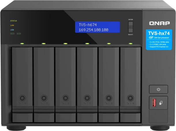 Serveris QNAP TVS-h674T-i5-32G
