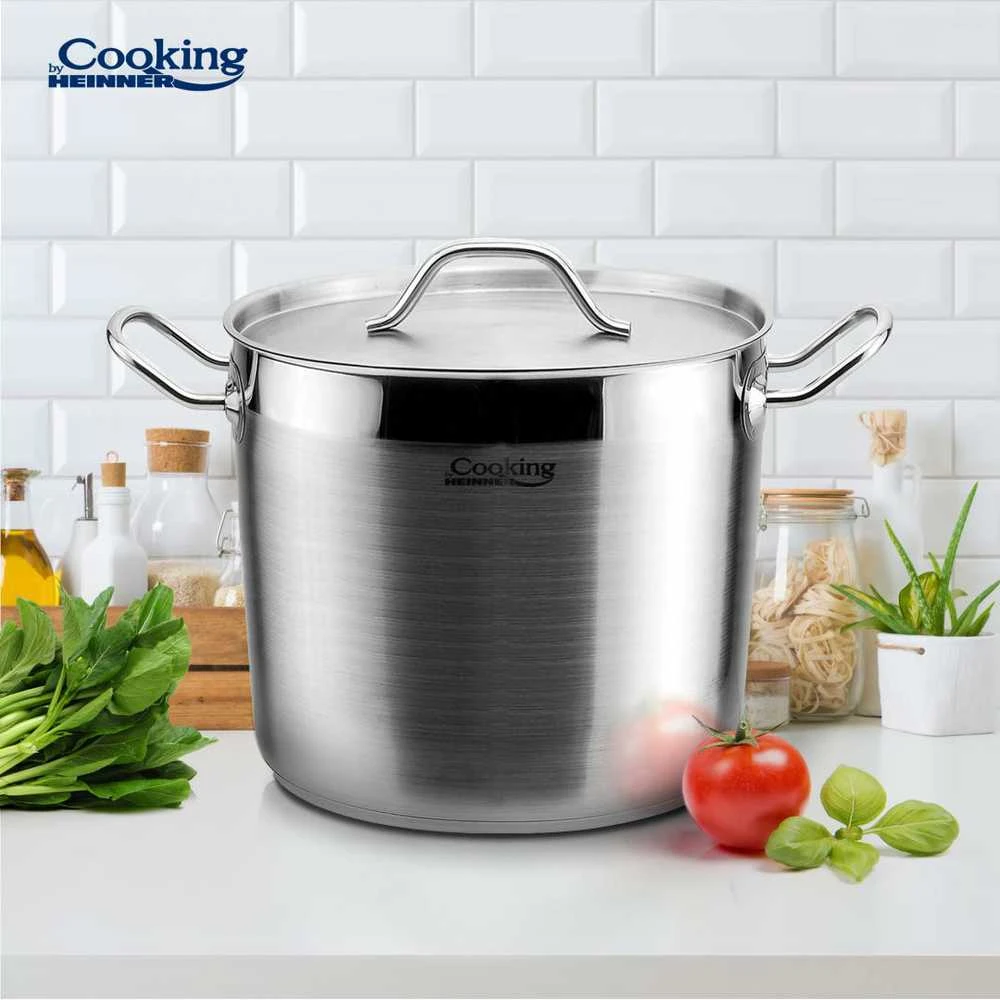 Cooking By Heinner OALA+CAPAC INOX 18x15 CM, 3.5L, MAESTRO, HEINNER GAMINAMA MAISTO PRODUKCIJA