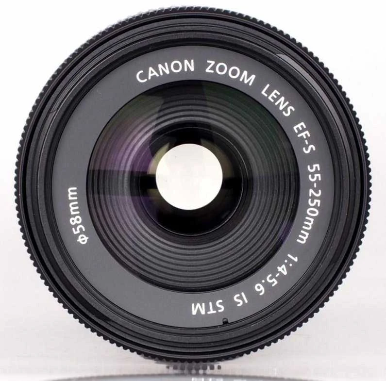 „Canon“ 55–250 mm f/4,0–5,6 EF-S IS STM objektyvas