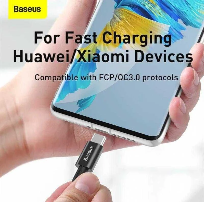 Baseus Superior serijos USB-C - USB-C kabelis 100W 2m juodas