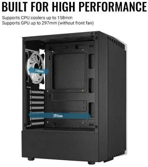 AEROCOOL PGS BIONIC-G-BK-v2 RGB - PC dėklas