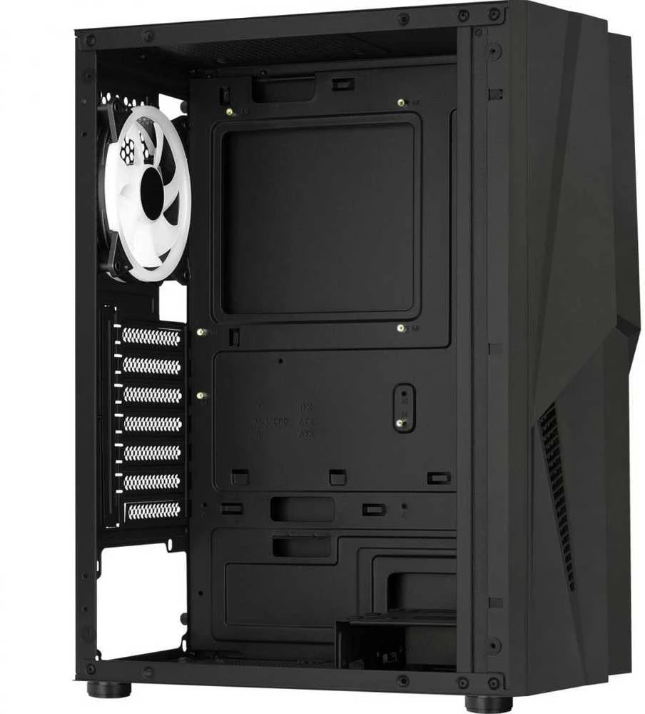 AEROCOOL PGS MECHA-G-BK-v2 ARGB Juodas Mid Tower PC dėklas