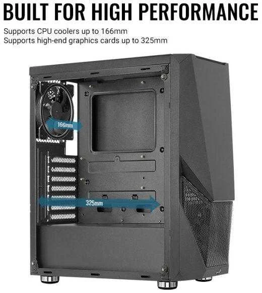 Aerocool Zauron Juoda