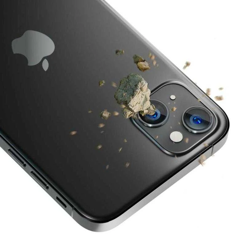Apsauginis stikliukas kamerai 3mk Lens Pro Apple iPhone 15 Plus juodas