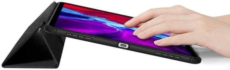 Planšetinio kompiuterio dėklas Spigen Rugged Armor Pro skirtas iPad Pro 11 2018/2020, juodas