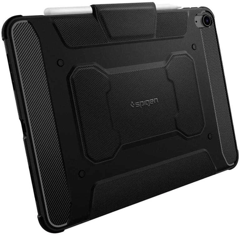 Spigen Rugged Armor Pro, juodos spalvos – Apple iPad Air 10.9″ (2022/2020)/11″ 2024/2025/2026