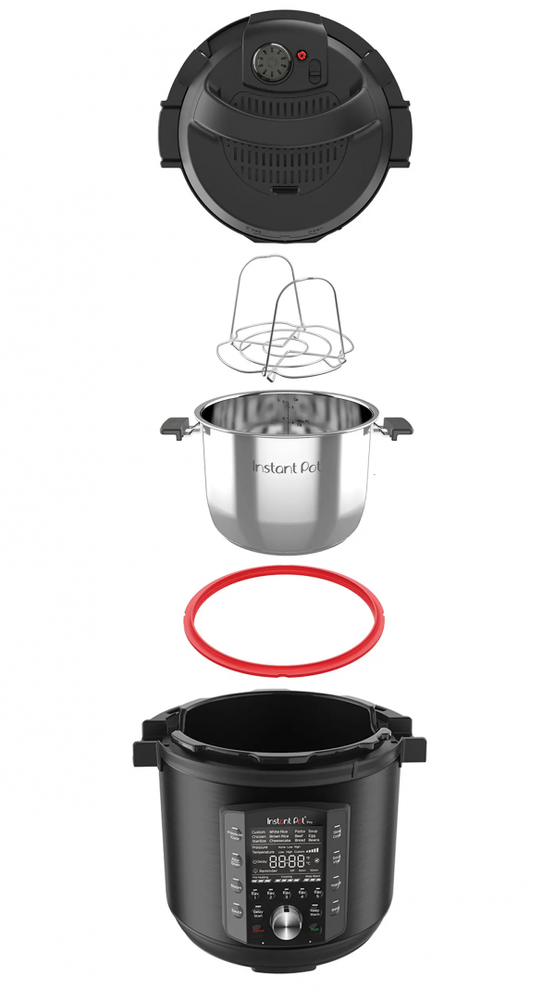 Instant Pot daugiafunkcis puodas 5.7 l, 1200 W, nerūdijančio plieno, juodas, 112-0167-01-EU
