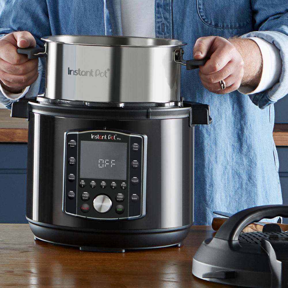 Instant Pot daugiafunkcis puodas 5.7 l, 1200 W, nerūdijančio plieno, juodas, 112-0167-01-EU