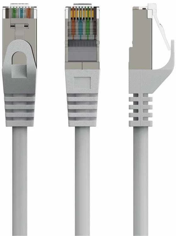 PremiumCord PremiumCord Patch kabelis UTP RJ45-RJ45 CAT6 5m pilka