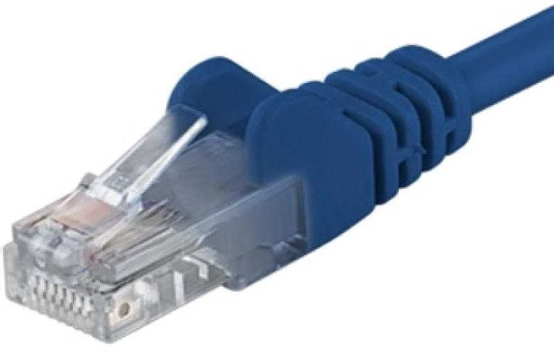 PremiumCord MIŠKININKYSTĖ Lovos kabelis UTP RJ45 -RJ45 CAT5E 0.25m mėlyna