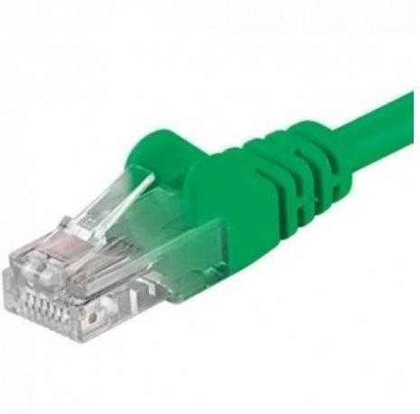PremiumCord Patch kabelis UTP RJ45-RJ45 CAT6 0.25m žalia