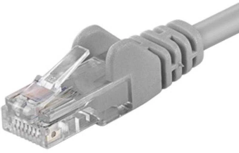 PremiumCord PremiumCord Patch kabelis UTP RJ45-RJ45 CAT6 1,5m pilka