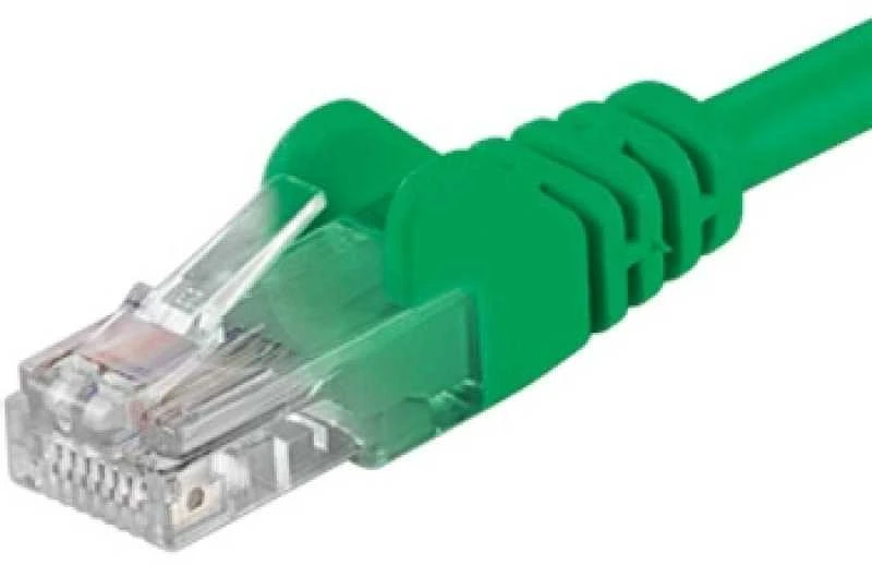Premiumcord Lynx CS Patchcord, Cat6, UTP, 1m, žalia (SP6UTP010G)